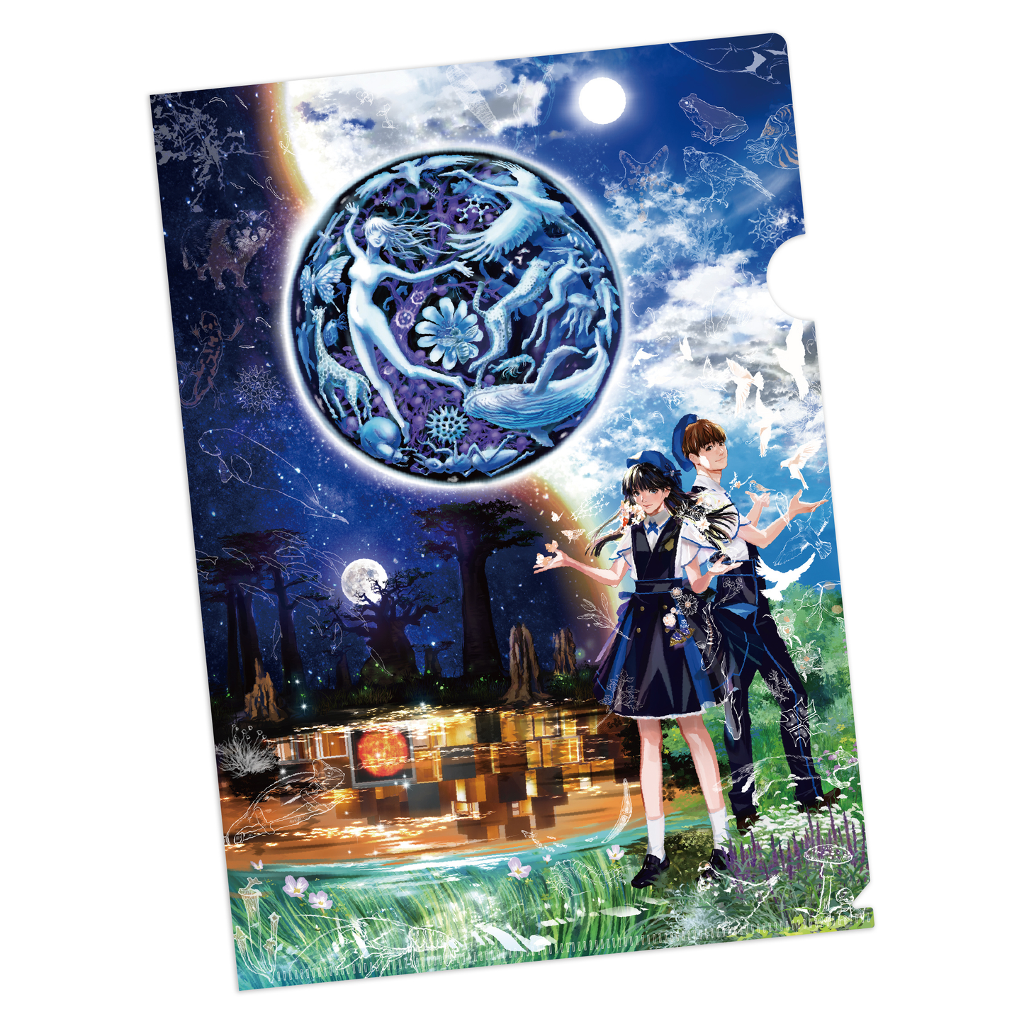 Adventure of Life Key Visual Rice Clear File (Vertical)