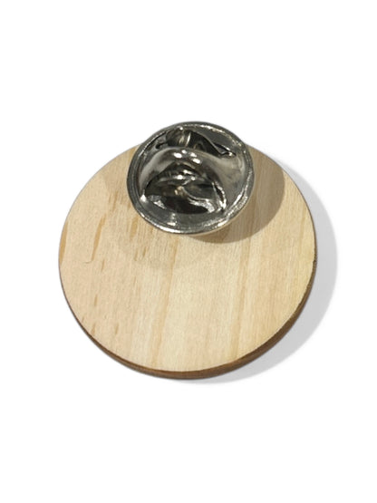 いのち球ピンバッチ