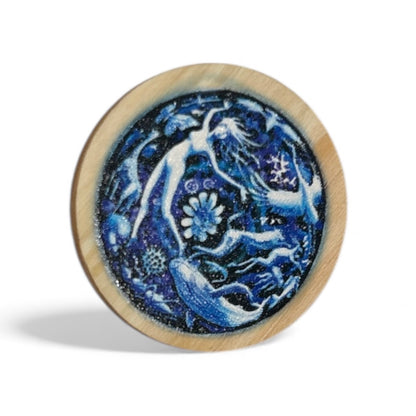 Ball of Life pin badge